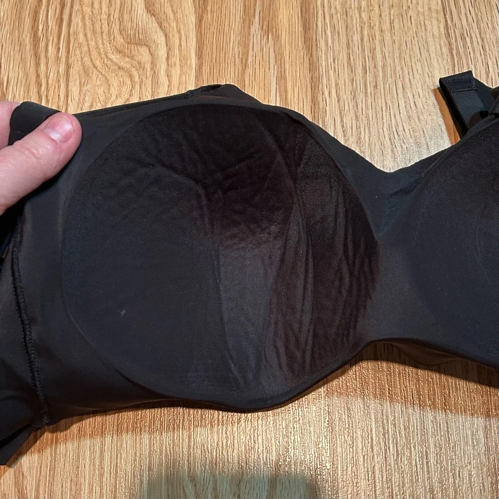 Secret Treaures black wireless wire‎ free bra small